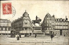 CPA Orleans Place Du Marytroi Statue De Jeanne D'Arc