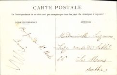 VINTAGE POSTCARD Holy Malo Walk On the Walls the Bidouane Tower