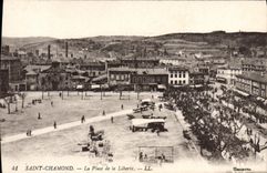 CPA Saint Chamond La Place De La Liberte