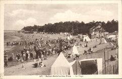 VINTAGE POSTCARD Holy Brevin Pines the Beach