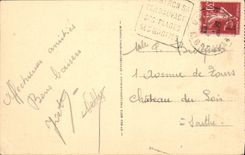 VINTAGE POSTCARD Surroundings of Quiberon Penthievre DAguin Quiberon Beaches Caves