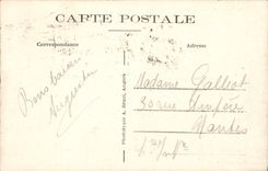 CPA Angers Le grand theatre Flamme Exposition d'Angers 1930