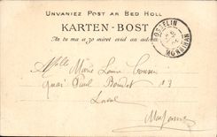 VINTAGE POSTCARD Louis Port the Citadel