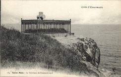 CPA Saint Malo Le Tombeau De Chateaubriand