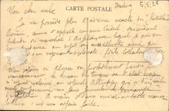 POSTAL Estrasburgo de la VENDIMIA la comisaría de policías general y la catedral