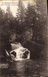 VINTAGE POSTCARD Morvan Illustre Settons the Cascade Ouroux Seal has Saulieu