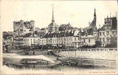 VINTAGE POSTCARD Saumur Quay Of Limoges
