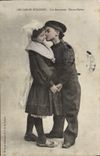 CPA Les Sables D'Olonne Les Amoureux Reconciliation Enfants