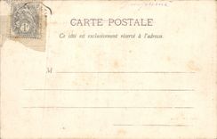 VINTAGE POSTCARD Holy Etienne the Shooting With Black Wood Militaria