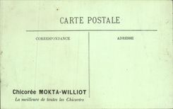 POSTAL Holy Jean De Sixt View y la cadena de la VENDIMIA de Arvais