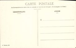 VINTAGE POSTCARD Layered branches Watch towers Of the Fortifications close the Hole with the cat