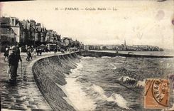CPA Parame Grande Maree Cachet DAguin