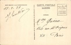 CPA Saint Malo Les Quais Et La Grande Porte Cachet Daguin