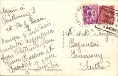 MODERN CARD Parthenay Church Saint Laurent Daguin Seal