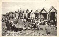 VINTAGE POSTCARD Cayeux On Sea the Esplanade Seal Daguin Casino Plays