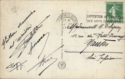 CPA Paris Exposition des Arts Decoratifs Vue de nuit