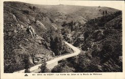 CPA Environs de Vichy La Vallee Du Jolan Et La Route De Malavaux
