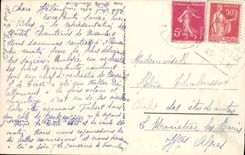 CPA Environs de Vichy La Vallee Du Jolan Et La Route De Malavaux