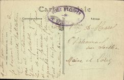 VINTAGE POSTCARD Puys Seen On the Large Hotel