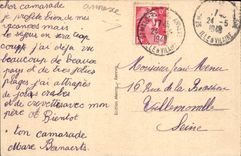 CPA Parame La Digue Par Tempete