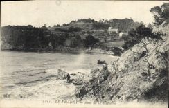 VINTAGE POSTCARD Pradet Handle Of the Garonne