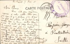 CPA Le Pradet Anse De La Garonne