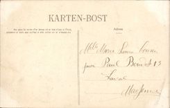 VINTAGE POSTCARD Pontaven the Edges De I' Aven With the Wood Of Love Children Folklore