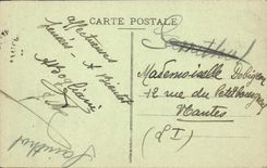 VINTAGE POSTCARD Holy Malo the esplanade St Vincent and the casino Tram Daguin Seal