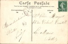 VINTAGE POSTCARD Palate De Fontainebleau the Gallery Henri II