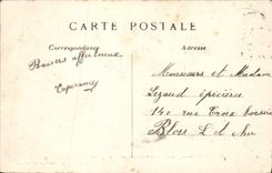 CPA Blois Entree Du Chateau Facade Louis XII