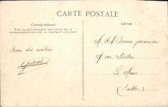 VINTAGE POSTCARD Benedictine has Fecamp Monument Of MR. has Large the Fondateur groin