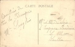 Museo de Fecamp de la POSTAL de la VENDIMIA del sitio benedictino Renacimiento