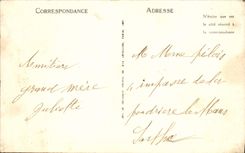 Benedictino de Fecamp de la POSTAL de la VENDIMIA el ataque frontal en la calle