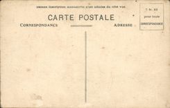 Tierra de Fecamp Neuvier de la POSTAL de la VENDIMIA que se va para los pescados del barco de Nueve de la zona de pesca