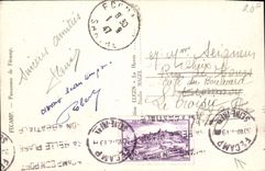 POSTAL MODERNA panorama de Fecamp