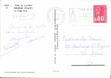 MODERN CARD Fouras the Southern Beach