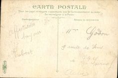 CPA Fontainebleau le palais la cour d'application