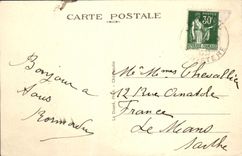 VINTAGE POSTCARD Brittany Freight the Quay