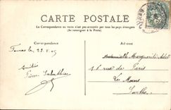 VINTAGE POSTCARD Fouras Les Bains the Semaphore