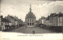 VINTAGE POSTCARD Ferte Under Jouarre Places De I' Town hall