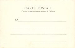 VINTAGE POSTCARD Ferte Under Jouarre the Theater