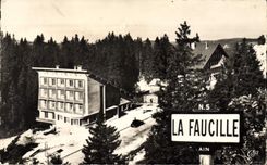 CPM Vue generale du col de La Faucille