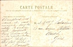 CPA Fantaisie Fleurs Bonne Annee