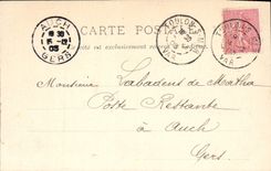 CPA Toulon La Porte De I'Arsenal Tramway