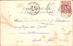 VINTAGE POSTCARD Biarritz Seen from Of the Lighthouse