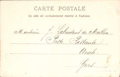 CPA Biarritz Le Semaphore Et Le Pont Vieux