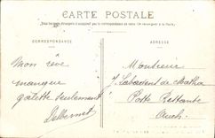 VINTAGE POSTCARD Merignac Castle Of the Park