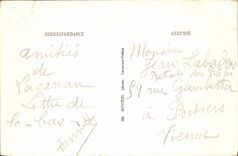 VINTAGE POSTCARD Lacanau Ocean Seen On I' Ocean