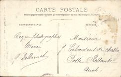 VINTAGE POSTCARD Merignac Castle Of the Park La Chapelle