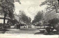 CPA Toulouse Jardin Lafayette Moise
